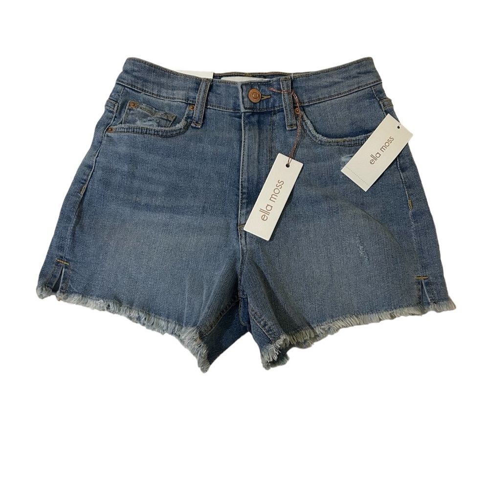 Ella Moss high Rise Vintage jean shorts Elm size 25